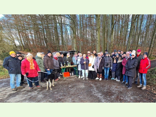 Winterwanderung 2025 Gruppenbild